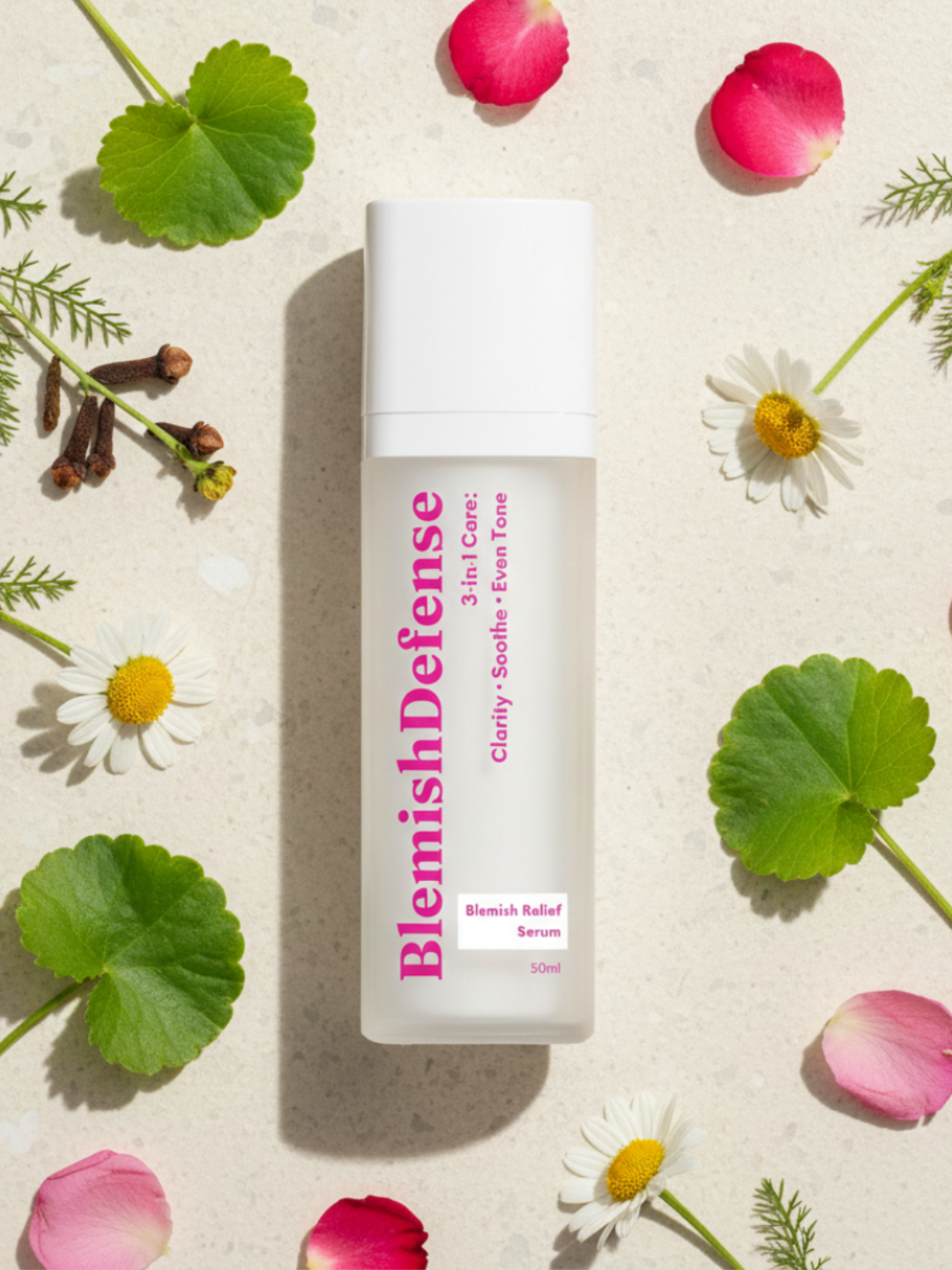 Unlock Clearer Skin with Our Blemish Relief Serum Powered by Nature's Best Ingredients.