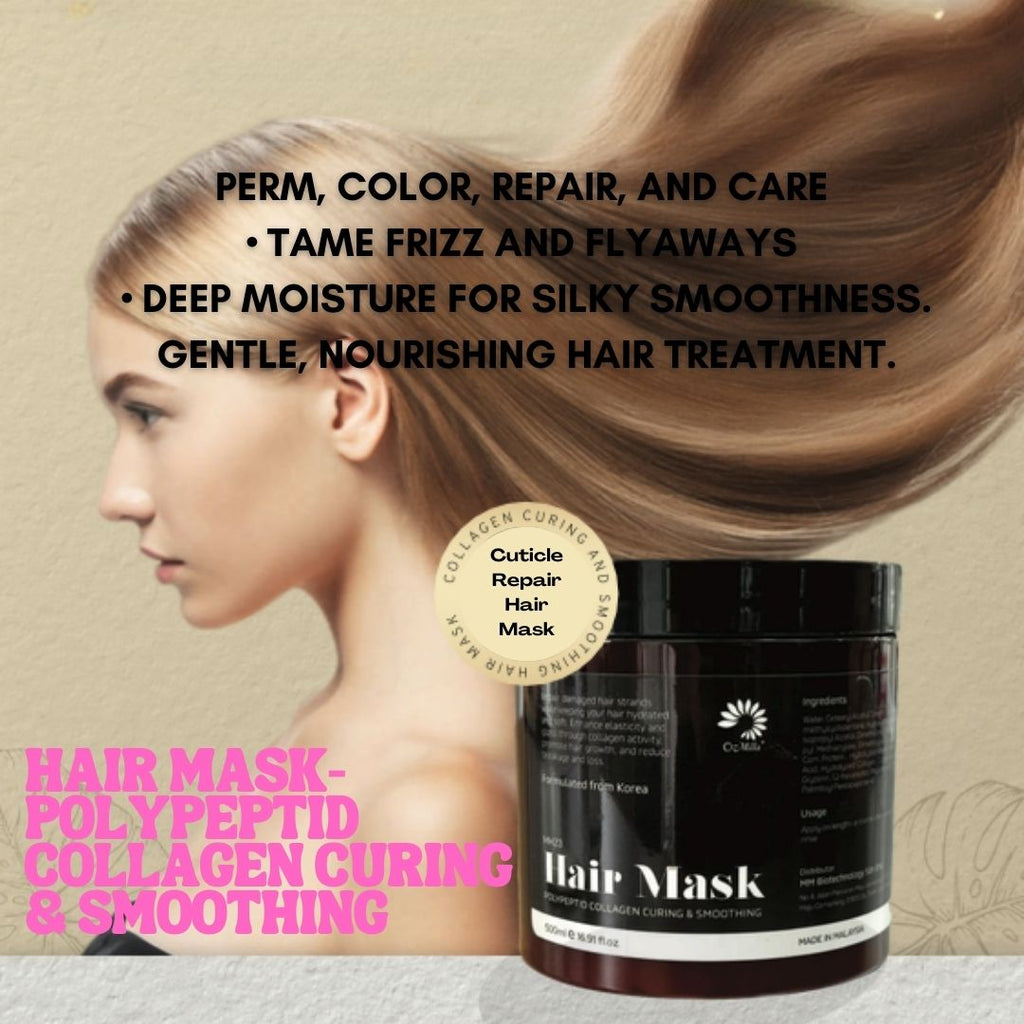 Hair Mask - Polypeptid Collagen Curling & Smoothing