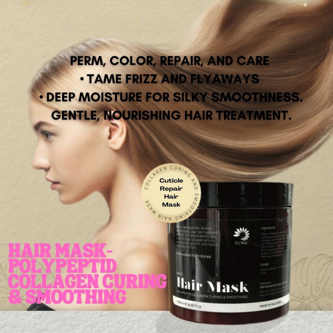 Hair Mask - Polypeptid Collagen Curling & Smoothing