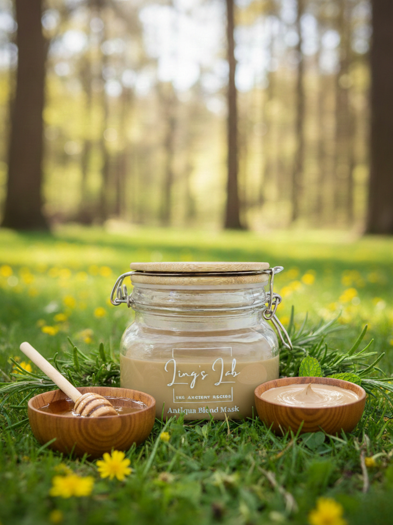 Professional size brightening face mask 500g for dark spots, firming and smooth skin